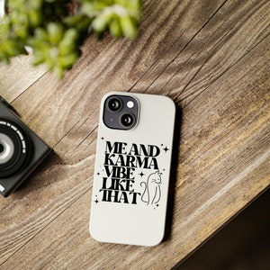 Slim Phone Cases Taylor Swift Karma image 6