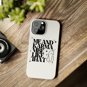 Slim Phone Cases Taylor Swift Karma image 8