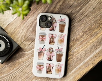 Slim Phone Cases Coquette Iced Coffee's