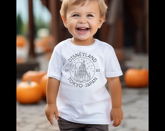 Tokyo Disney Toddler Short Sleeve Tee