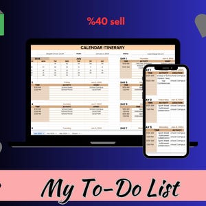 To Do List Digital Planner | Printable Daily Planner PDF | Minimalist Organizer | Productivity Tracker | A4 A5 US Letter Sizes