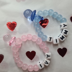 Personalised Reborn baby doll bracelet charm bracelet reborns