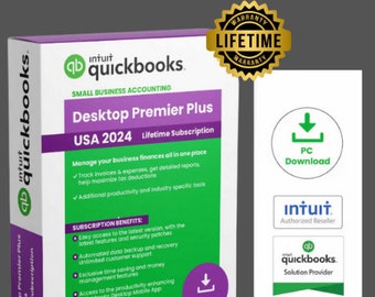 Quickbooks Desktop Premium Plus 2024 - Neueste Vollversion