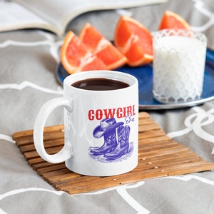 In my cowgirl era mug, country mug, gifts for home, gifts for friends, birthday gift, mug with phrase, funny mug, coffee mug.