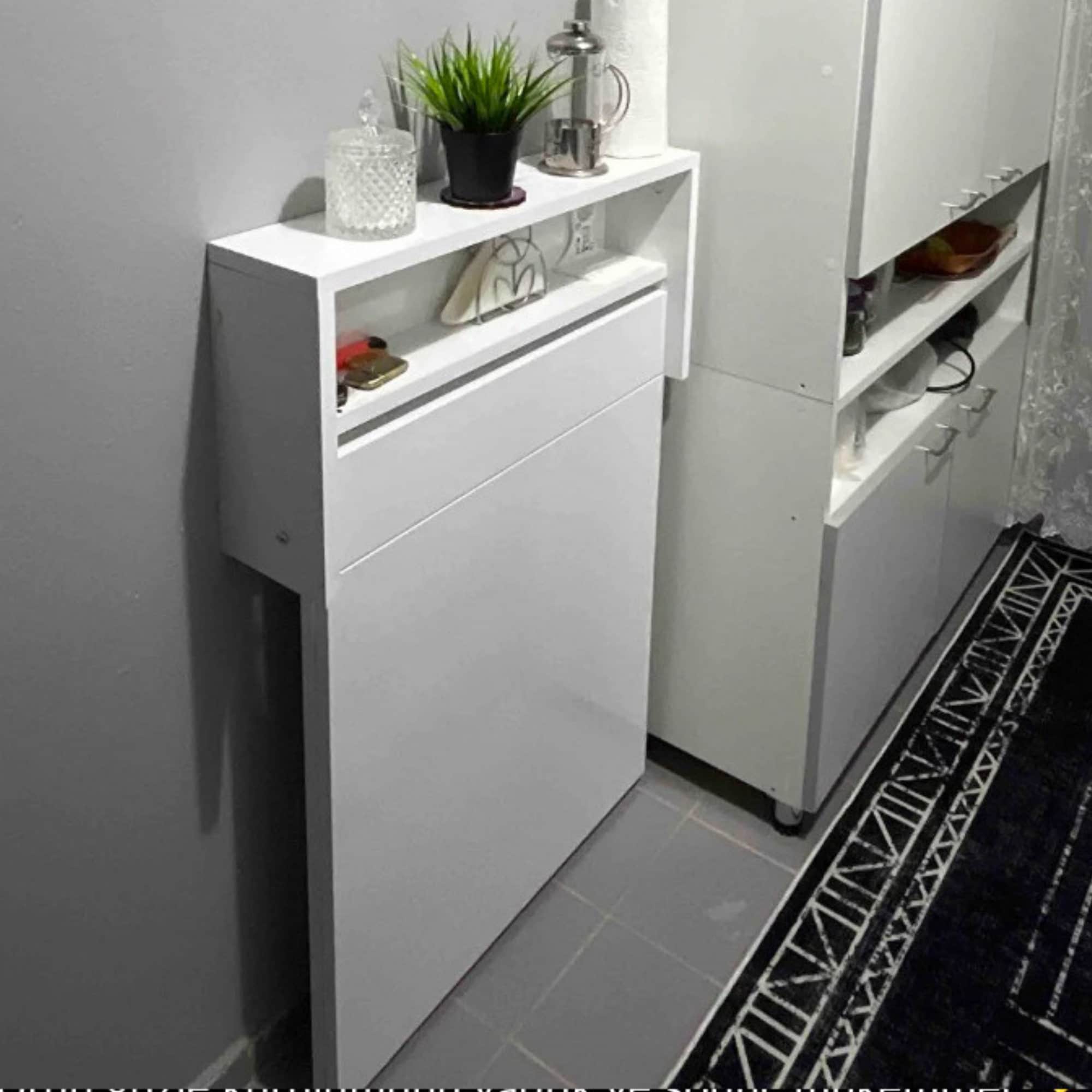 Wall Mounted Folding Smart Kitchen Table, Space-saving Practical Table ...