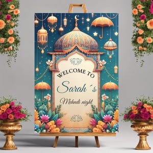 Mehndi welcome signs as Mehndi decor, Mehndi posters & Mehendi Welcome Sign, Mehndi sign as Mehendi signs, indian welcome sign, sangeet sign