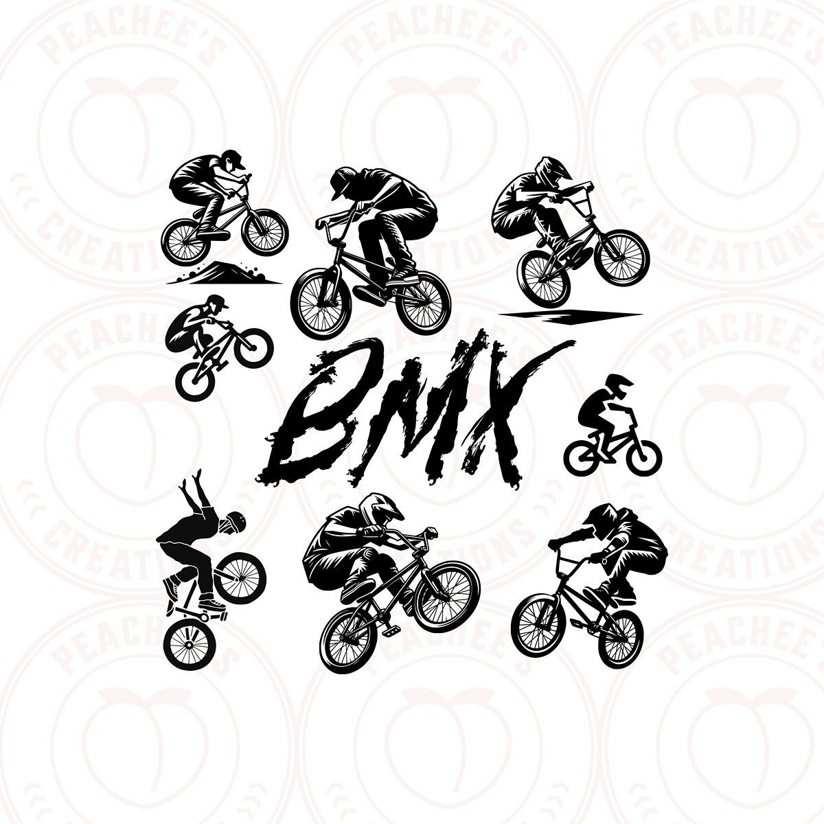 BMX SVG, BMX Bundle Svg, Bmx Bike Svg, Bmx Clipart, Bmx Files for ...