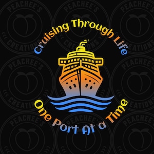 Cruising Through Life SVG, PNG, JPG Digital Download