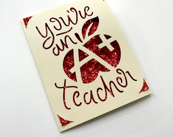 Teacher Appreciation Card