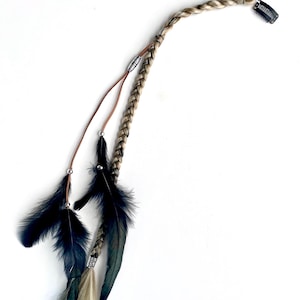 RAVENWOOD Reusable Festival Rave Clip-In Braid