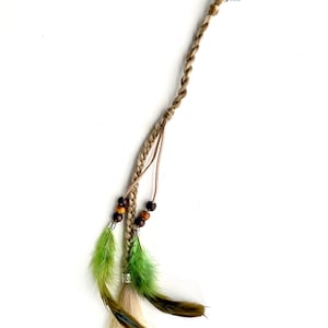 FOREST WHIMSY Reusable Festival Rave Clip-In Braid