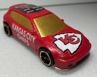 Custom Hot Wheels: Kansas City Chiefs!