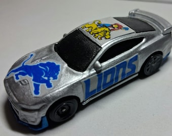 Hot Wheels personalizados: ¡Leones de Detroit!