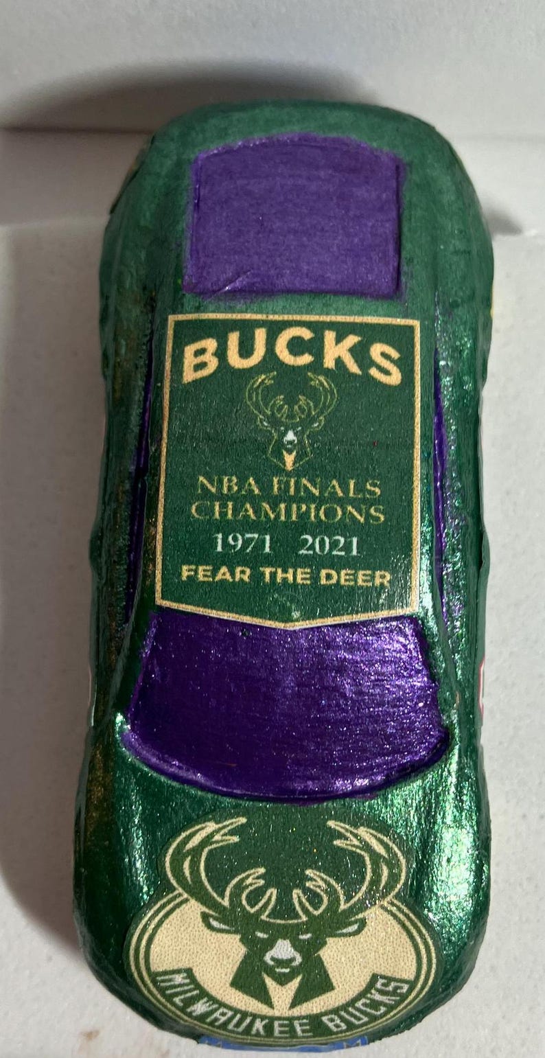 Custom Hot Wheels: Milwaukee Bucks! - Etsy