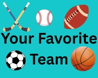Custom Hot Wheels: Your Favorite Team (College or Pro)