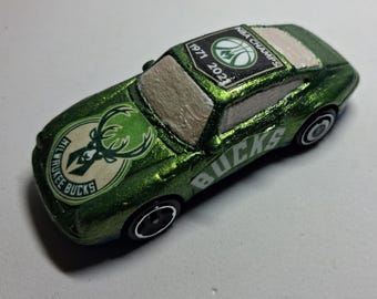 Hot Wheels personalizados: ¡Milwaukee Bucks!