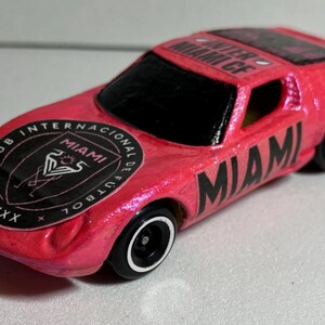 Custom Hot Wheels: Inter Miami FC-MLS!