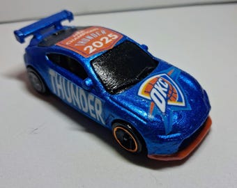 Custom Hot Wheels: Oklahoma City Thunder!
