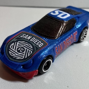 Custom Hot Wheels: San Diego FC-MLS!