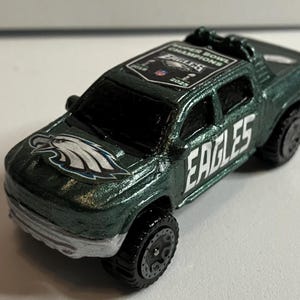Custom Hot Wheels: Philadelphia Eagles (with 2025 title)!