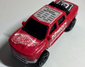 Custom Hot Wheels: Detroit Red Wings!