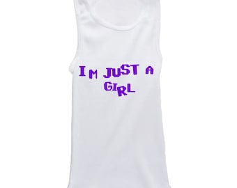 I'm Just a Girl Baby Tank