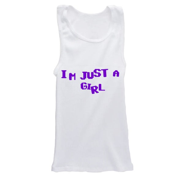 I'm Just a Girl Baby Tank