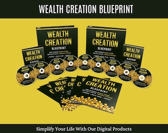 Money Mindset Ebook, Wealth Creation Blueprint Ebook, Financial Freedom Coach, Business Ideas How to Invest, Digital Download