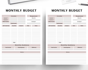 Digital Budget Planner, Finance Tracker, Finance Planner, Digital Budget, Digital Budget Planner, Portrait Budget Planner, GoodNotes Planner