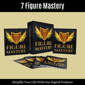 Make Money Online Ebook, 7 Figure Mastery Ebook, Affiliate Marketing, Ultimate Business Growth Guide, Digital Marketing Guide