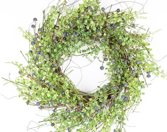 Spring wreath Every day Wreath Eucalyptus front door wreath GIFT 22” wreath