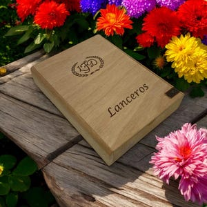 LFD Lancero Empty Wooden Cigar Box 6.5x8.5x1.5