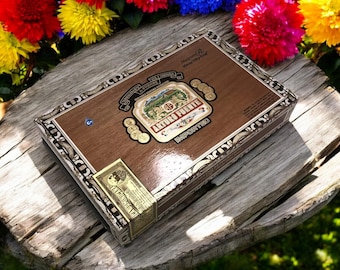 Arturo Fuente Rosado Sungrown 54 Empty Cigar Box 10.75x6.75x2