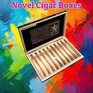 Liga Privada 10th Anniversary Robusto Empty Wooden Cigar Box 11.75x7.5x1.25