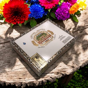 Arturo Fuente Chateau Churchill Empty Cigar Box 10x7.75x2