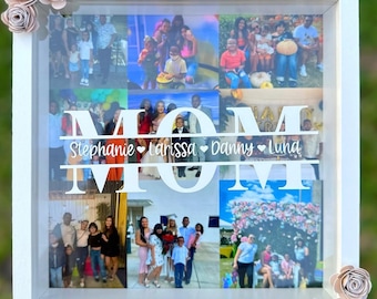 Custom Shadow Box - Personalized Shadow Box (Mother’ Day, Birthdays & More!)