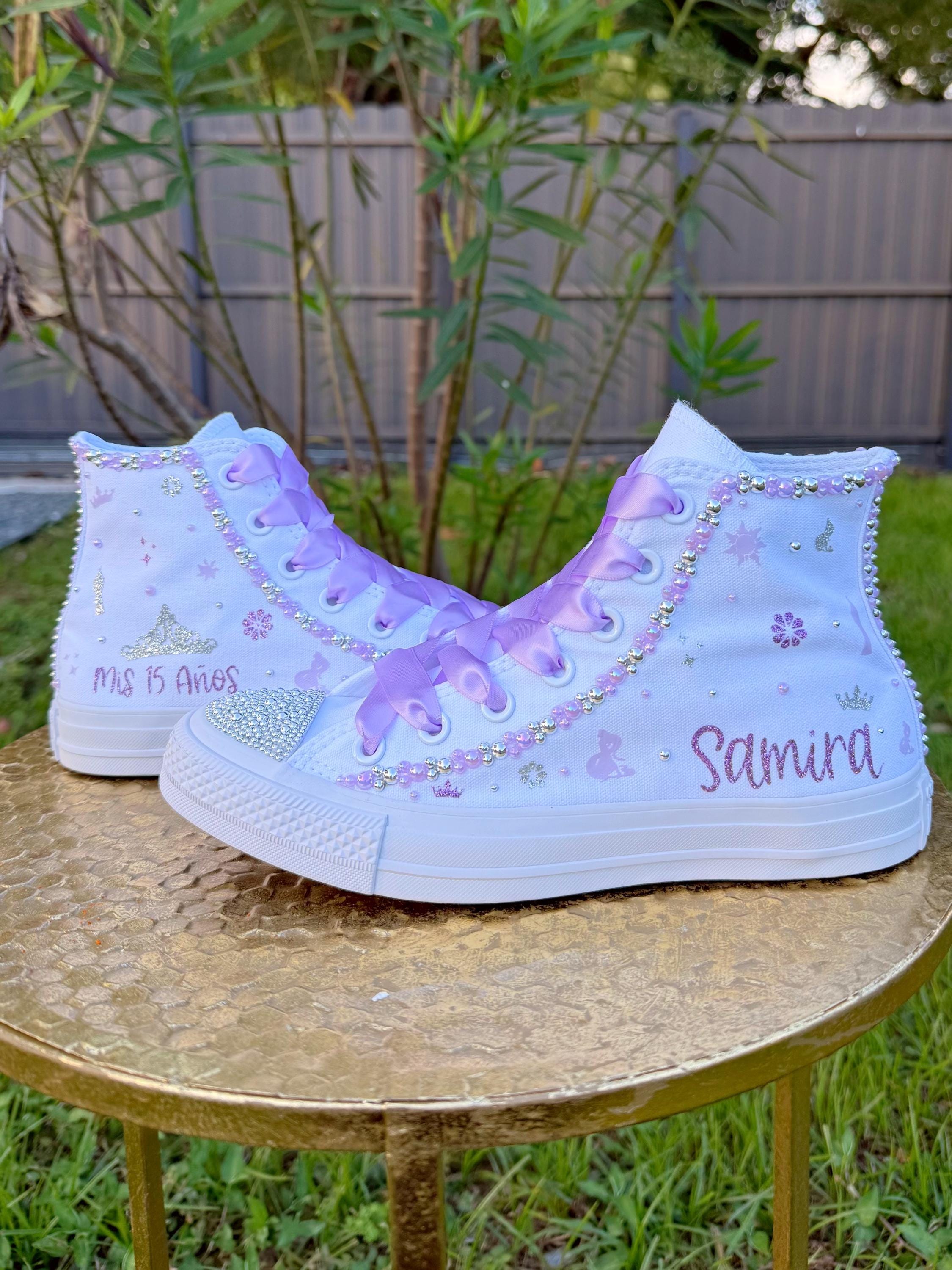 Quinceanera custom sneakers México