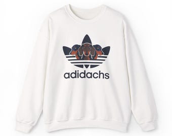 Adidachshund Sweatshirt: Dachshund Dog Lover Crewneck