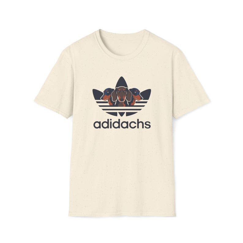 Show off your love for dachshunds with the Adidachs T-Shirt image 1