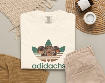 T-shirt con logo bassotto / Comfort Colors 1717 Tee