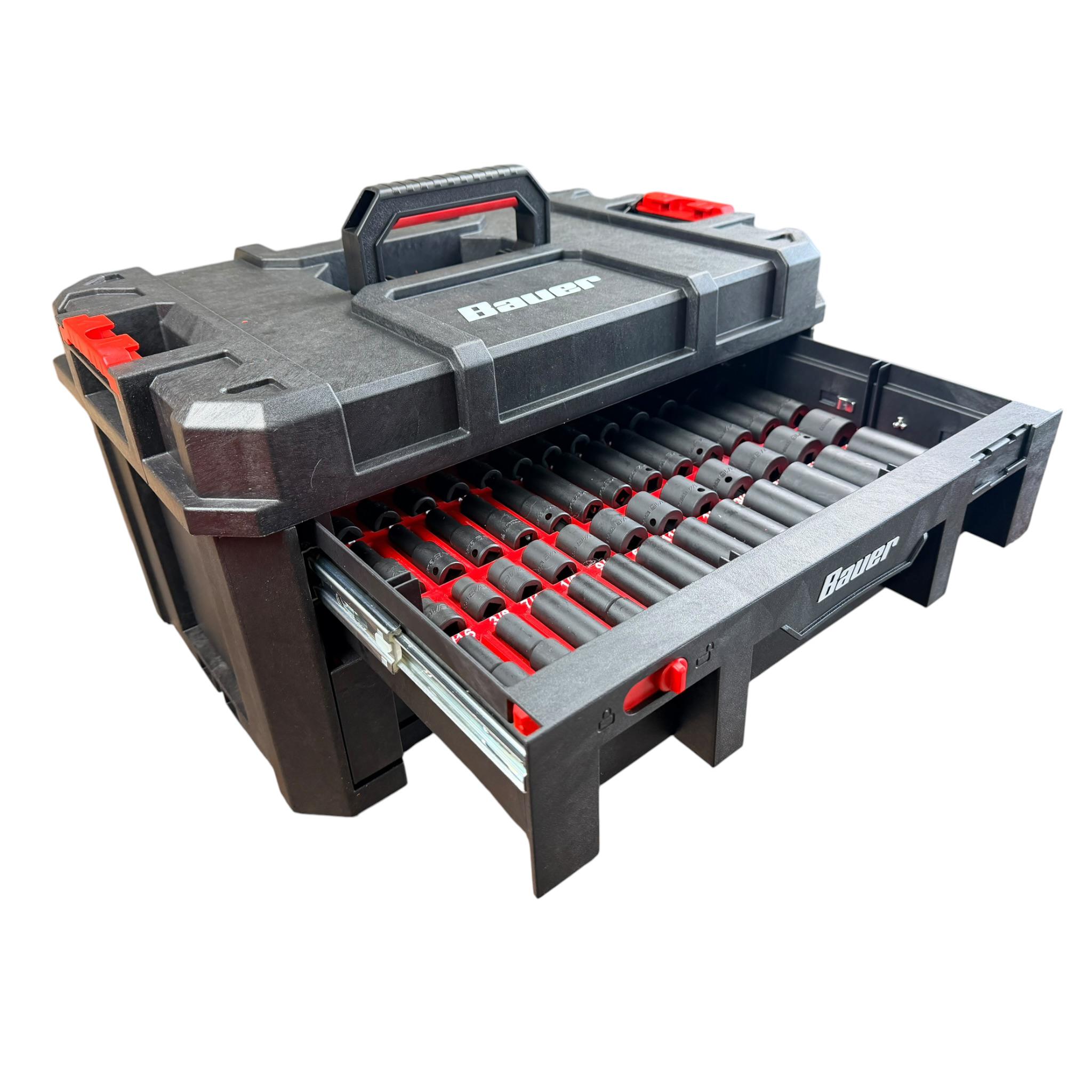 Bauer Modular Drawer 71125 Icon Socket Organizer 3D Printed 3/8 SAE ...