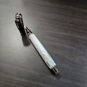 Frank Lloyd Wright Sheaves vetepenna | Kulspetspenna i metall, redaktörsstil