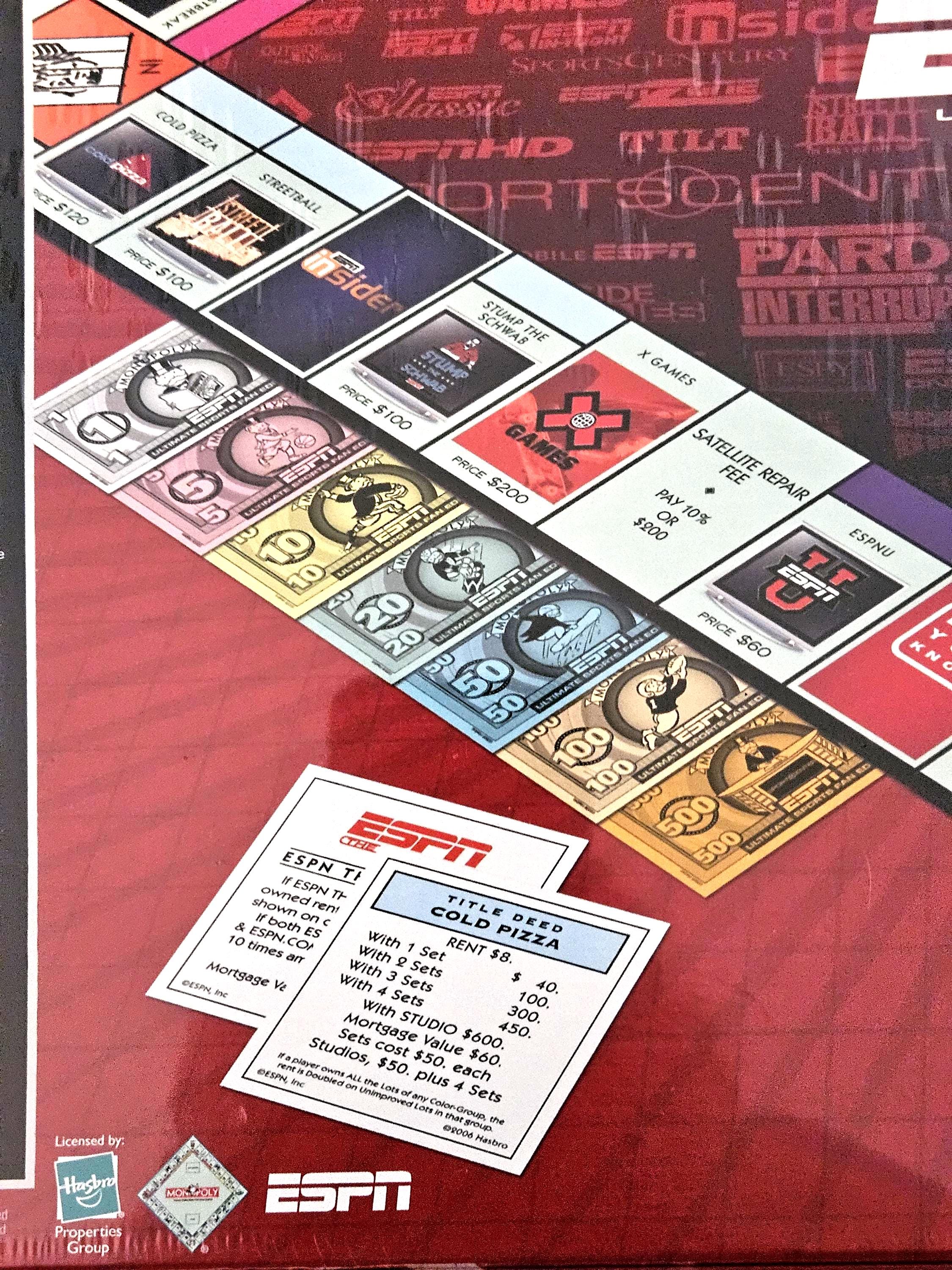 ESPN Monopoly Ultimate Sports Fan Edition: Usaopoly Board Game
