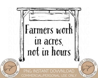Farmer PNG, Ranchy Png, Punchy Png, Digital Download, Sublimation Design, Instant Digital download, Design Png, Country Png