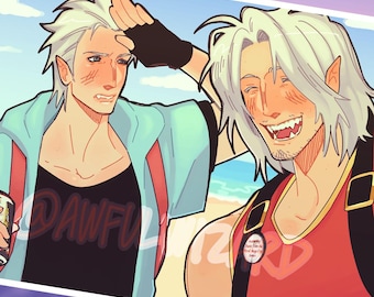 va-va-vacation! -  DMC 4x6 in. postcard set
