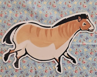 lascaux cave horse - dry erase magnet