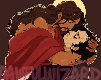 bible yaoi (jesus christ & judas iscariot)