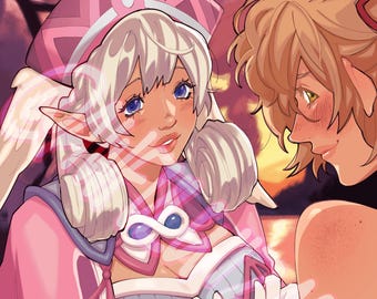 xeno print (melia x fiora)