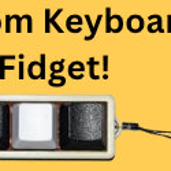 Mini Keyboard Fidget Toy