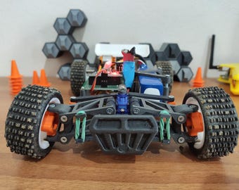 DIY Arduino RC Car Kit - 3D Model Instructions & Parts List